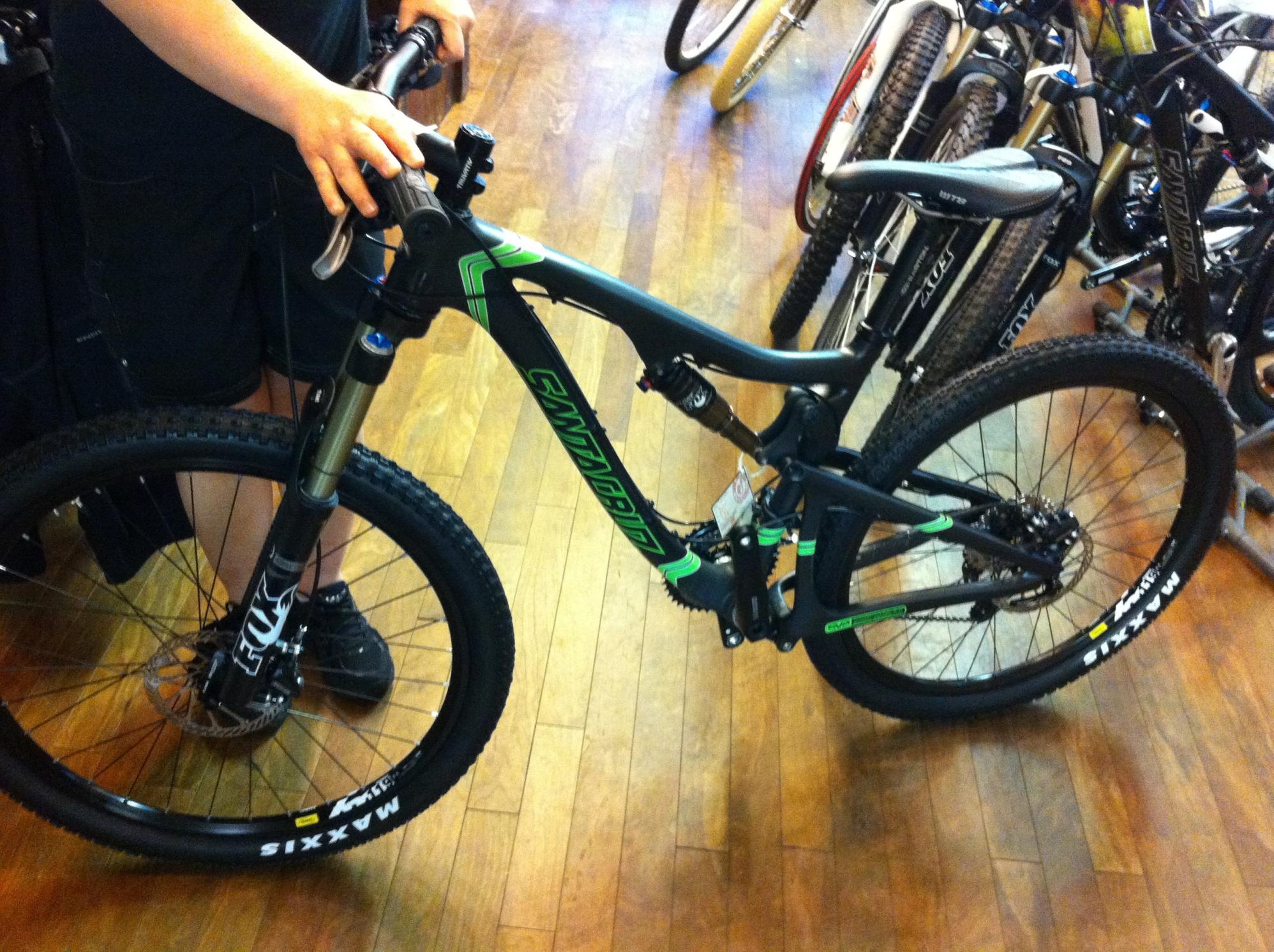 2012 Santa Cruz Blur TRc Black