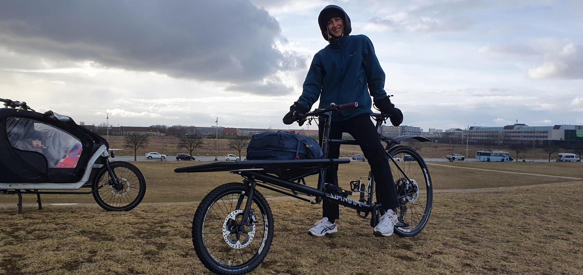 2021 Omnium Omnium Cargo Wifi cargo bike (front storage) Black