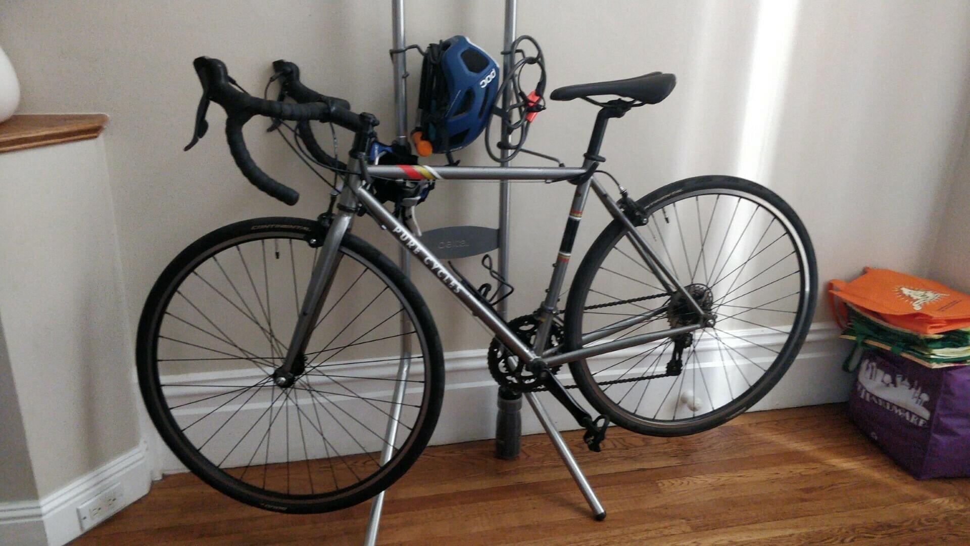 Pure Cycles Dornbush Silver, gray or bare metal
