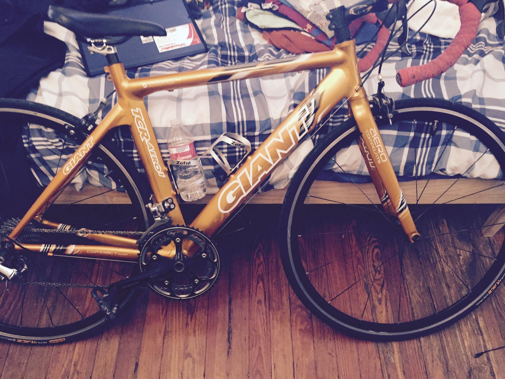 2005 Giant TCR AERO 1 Yellow or Gold