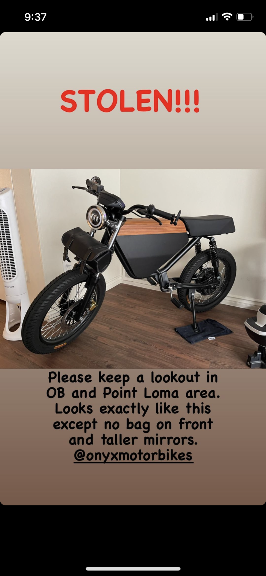 2021 Onyx Rcr Black