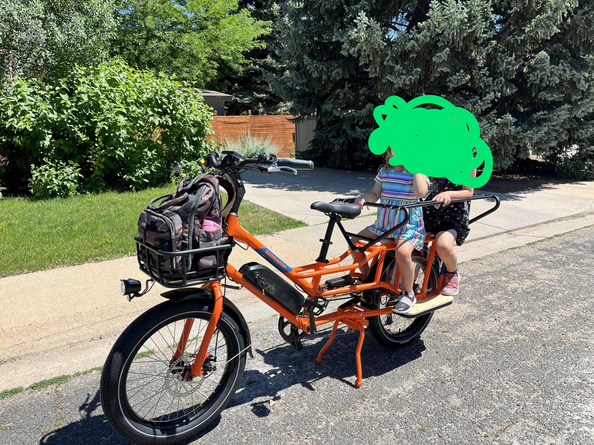 2021 Rad Power Bikes Rad Power Bikes RadWago Orange