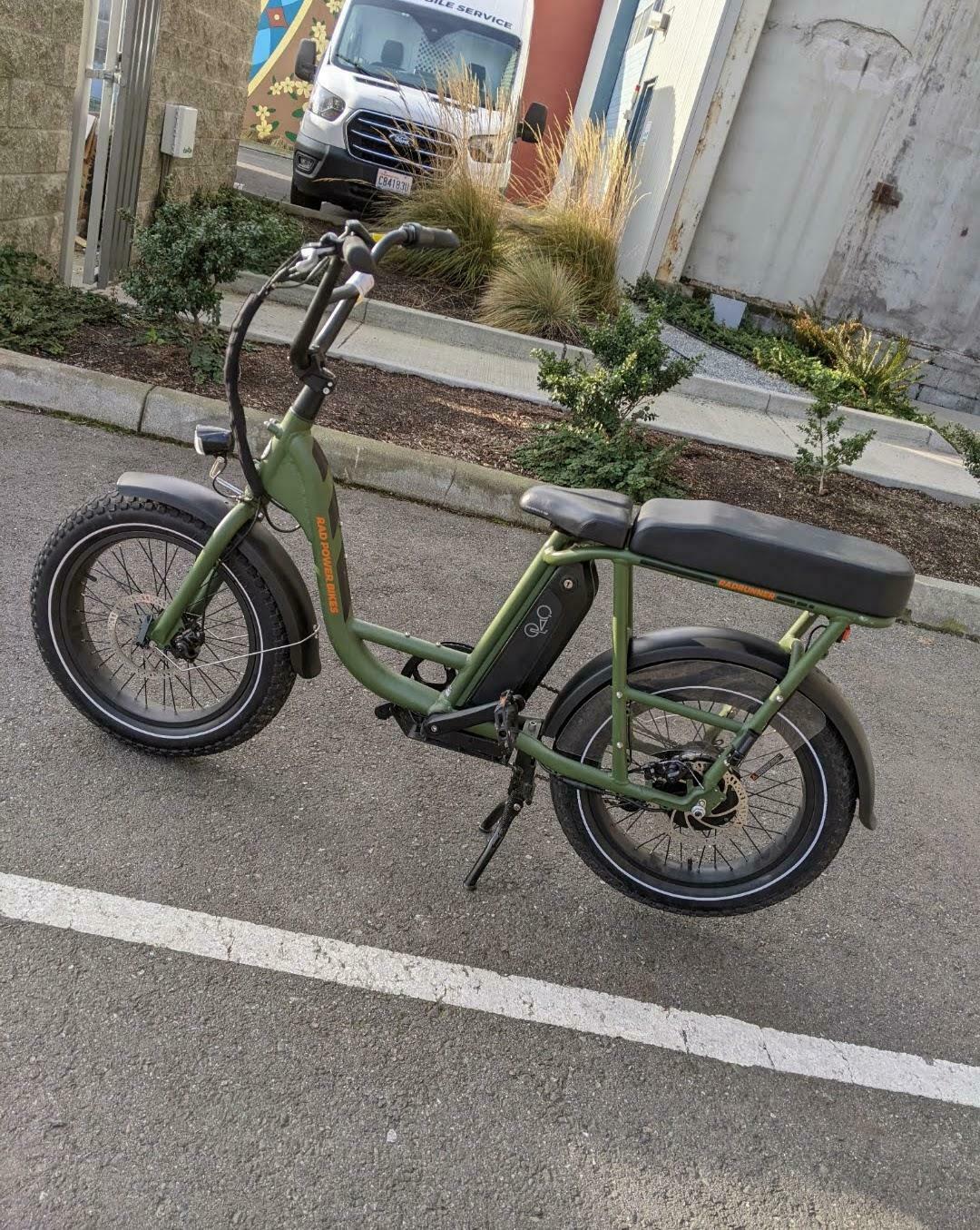 2021 Rad Power Bikes RadRunner 2 Green