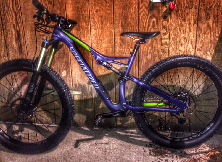 2016 Specialized Rhyme Comp Carbon 6fattie Purple