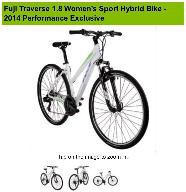 2014 Fuji Fuji Traverse 1.8L SM 14  White