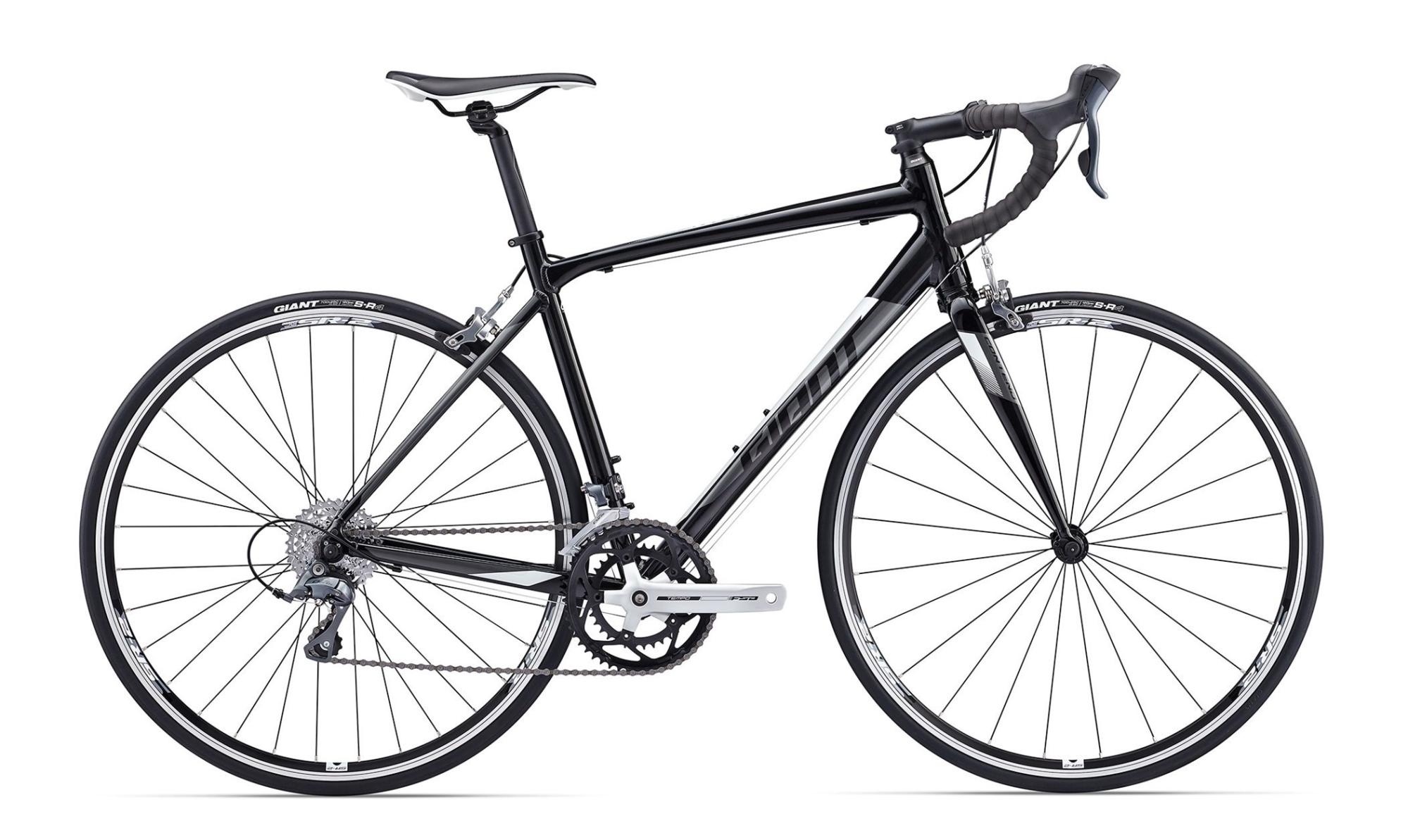 2016 Giant Contend 3 Black, White, and Silver or Gray
