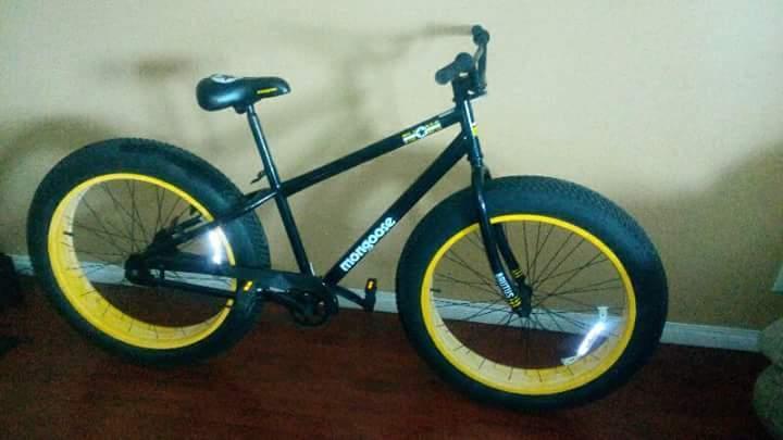 Mongoose Brutus fat tire bmx Black