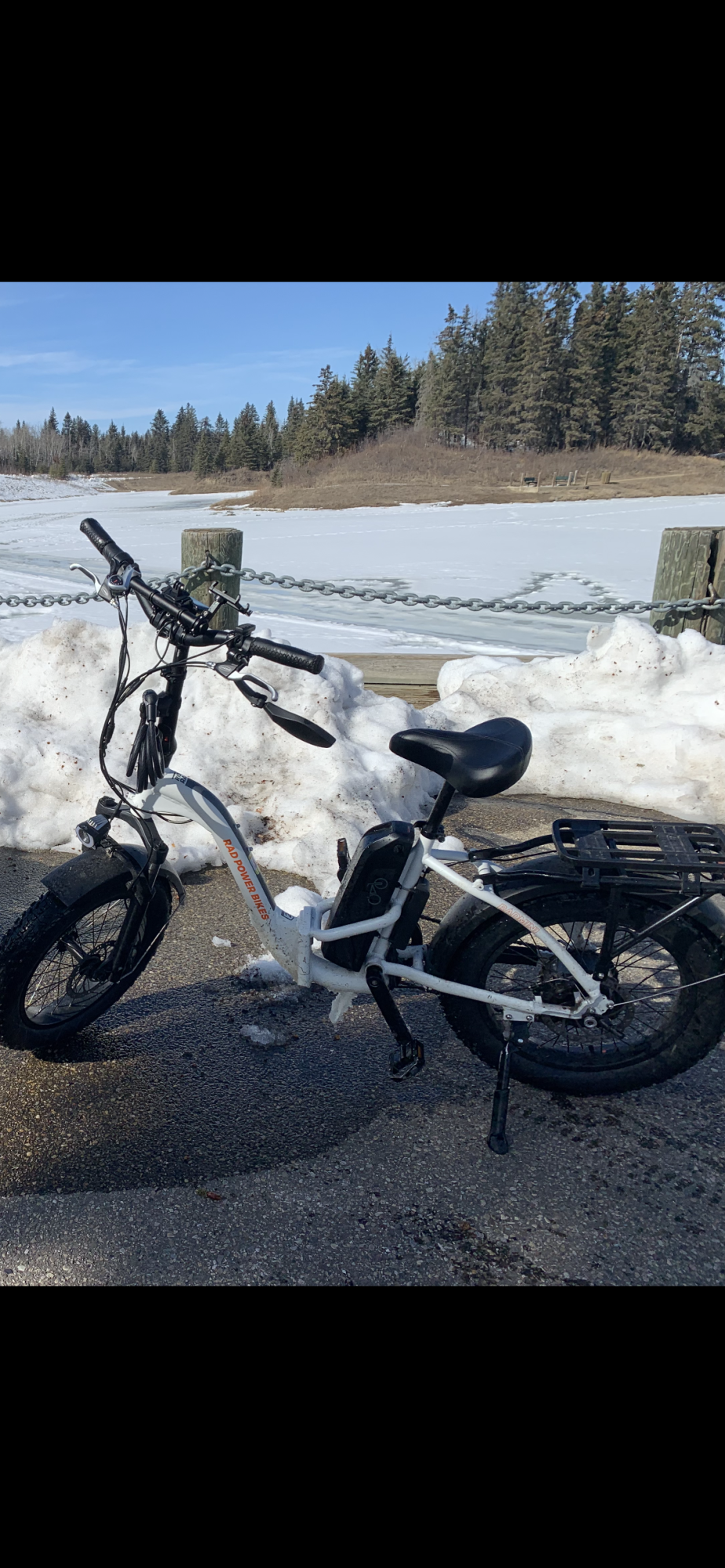 2021 Rad Power Bikes Rad mini step-thru White and Black