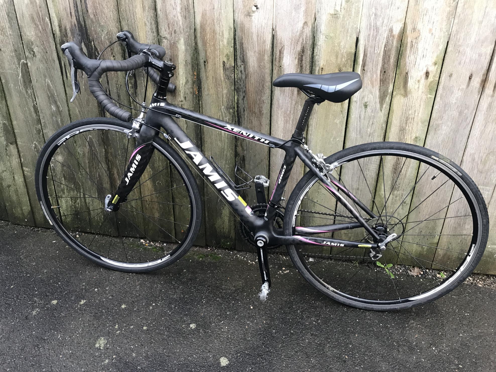 2009 Jamis Xenith Comp Femme Black and Pink