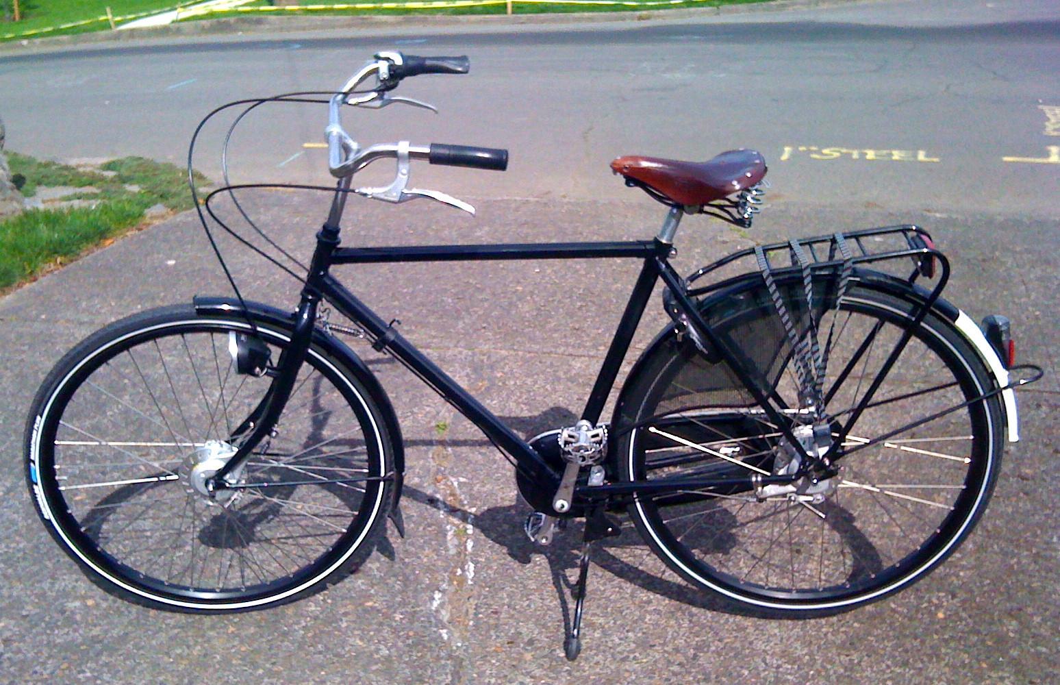 2008 Azor Workcycles Secret Service  Black