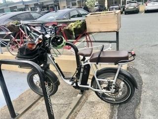 2022 Rad Power Bikes Rad Runner Plus Silver, gray or bare metal