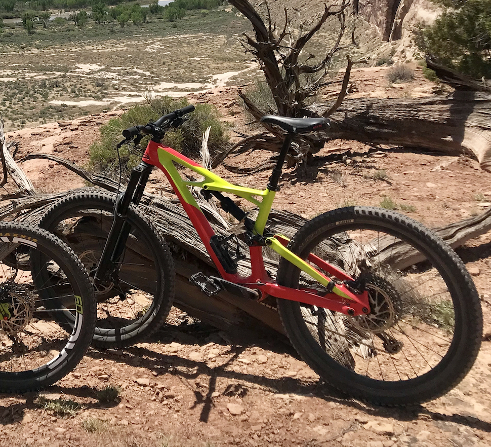 Specialized ENDURO S-WORKS Red and Yellow or Gold