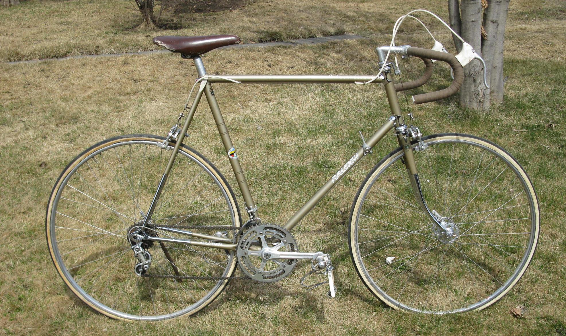 1973 Raleigh International  Yellow or Gold