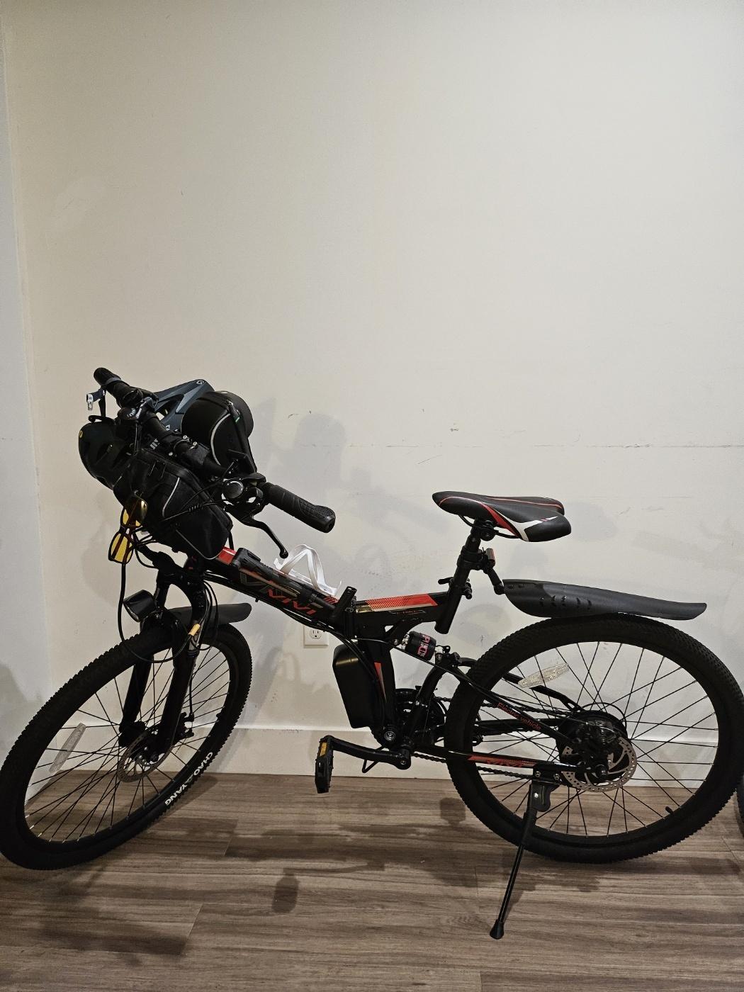 2023 GUANG ZHOU PLENTY BICYCLE CO, LTD M026TGB Black and Red