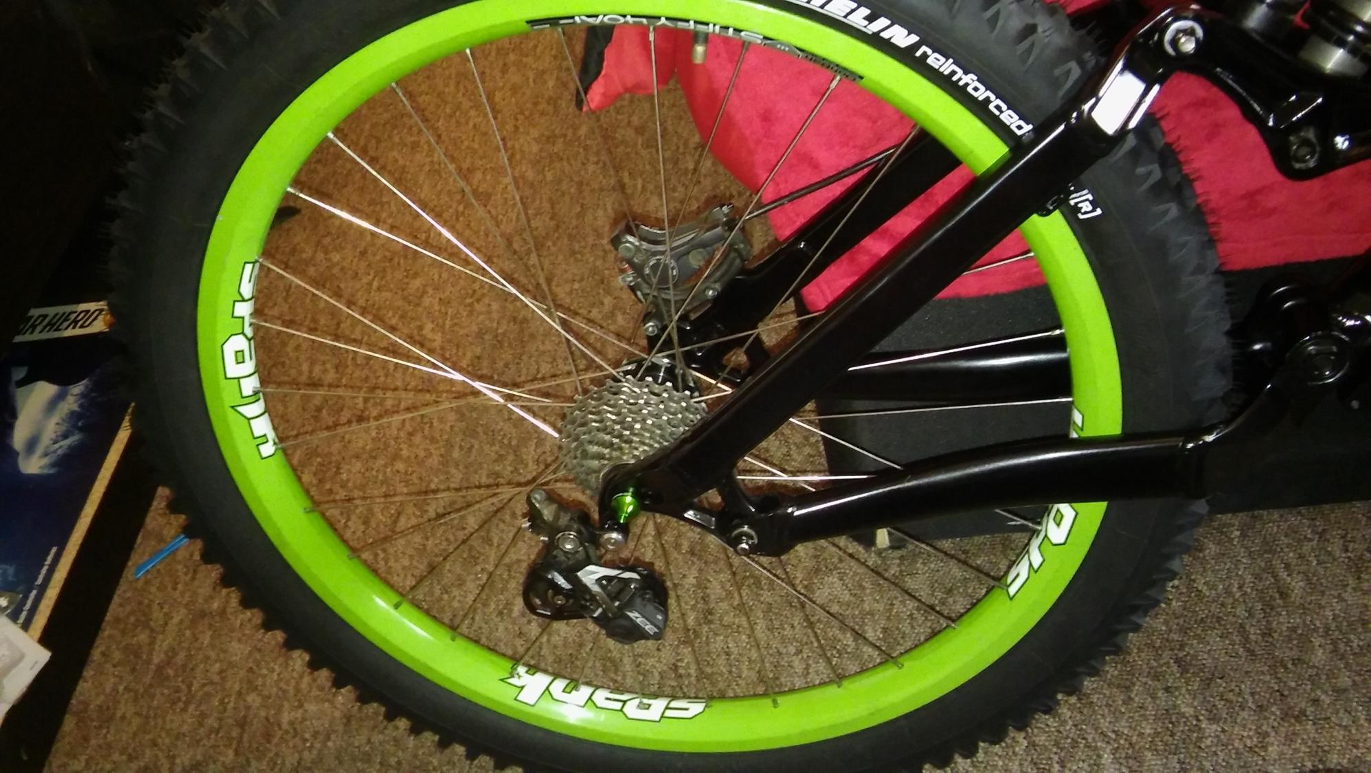 2015 Specialized Big hit 3 Black and Green