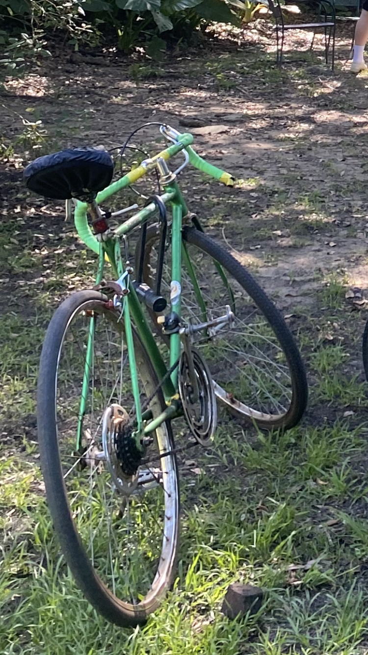 1975 Schwinn Green and Yellow or Gold