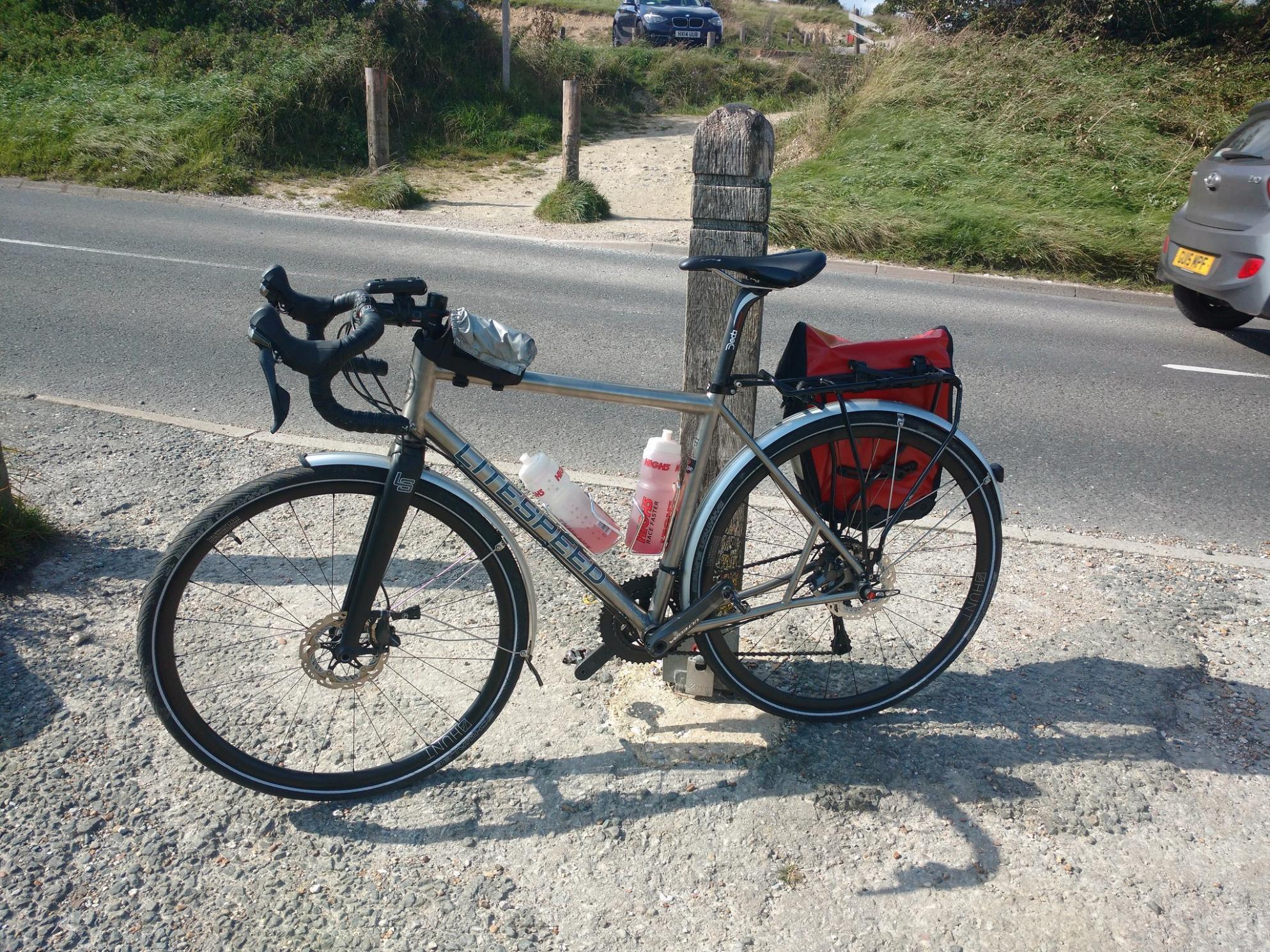 2015 Litespeed T5 Gravel Silver, gray or bare metal