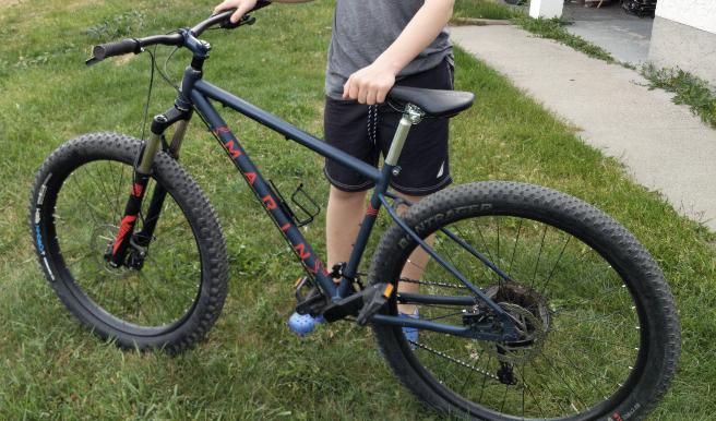 Marin Bikes Aluminum Blue and Red