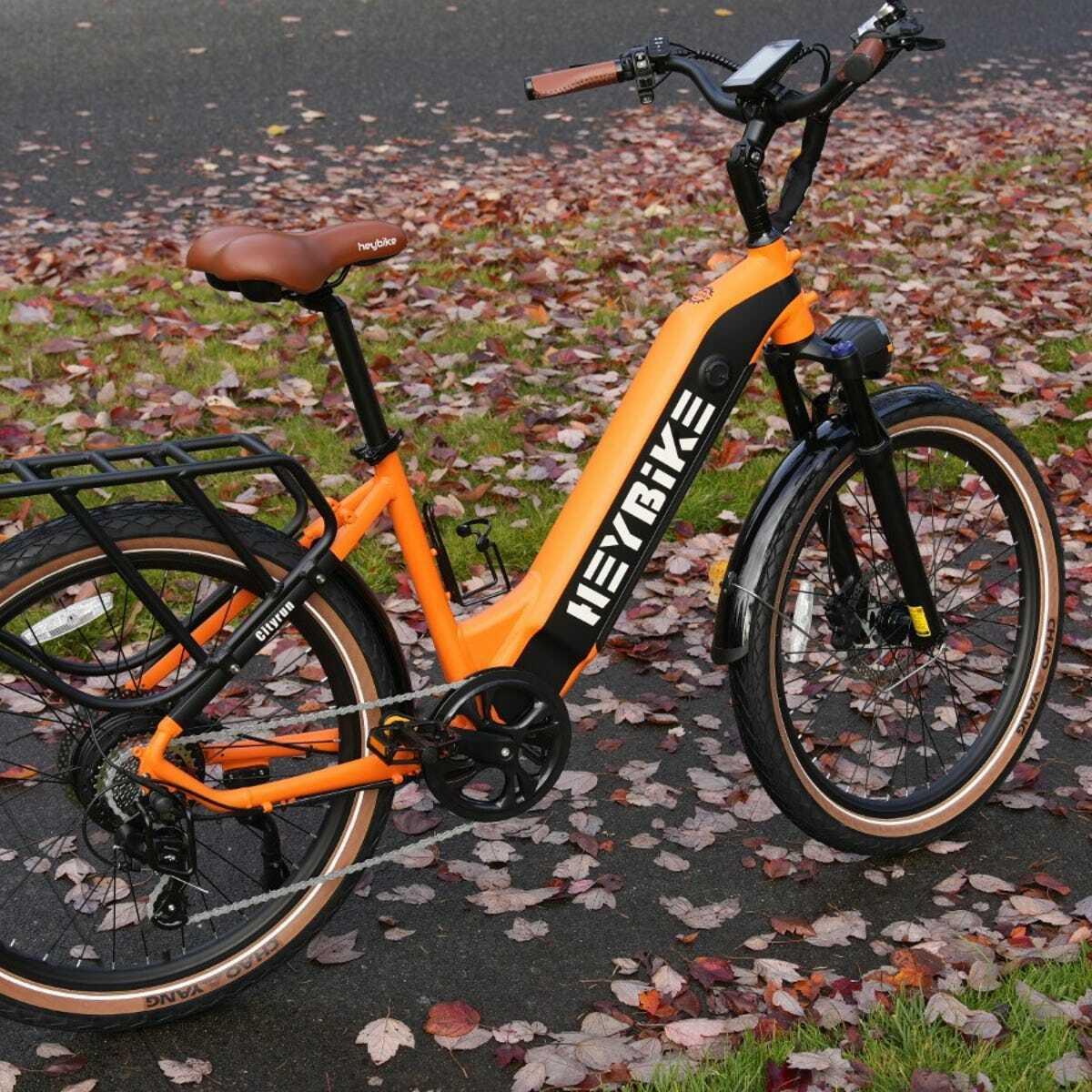 2023 Heybike CityRun Orange and Black