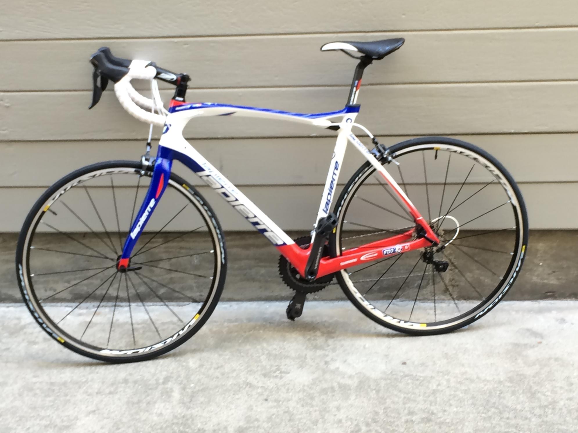 2015 Lapierre Pulsium 500 FDJ White, Red, and Blue