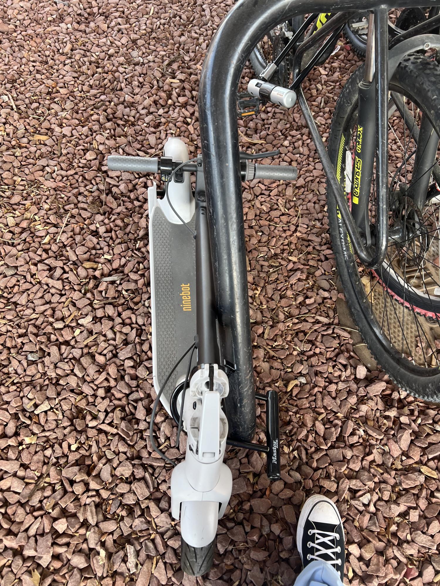 2023 Segway Ninebot Ninebot e-scooter Silver, gray or bare metal and Black