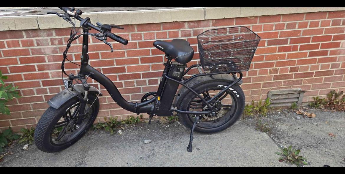 2020 Toys4Boys Motorsports Folding e-bike Black