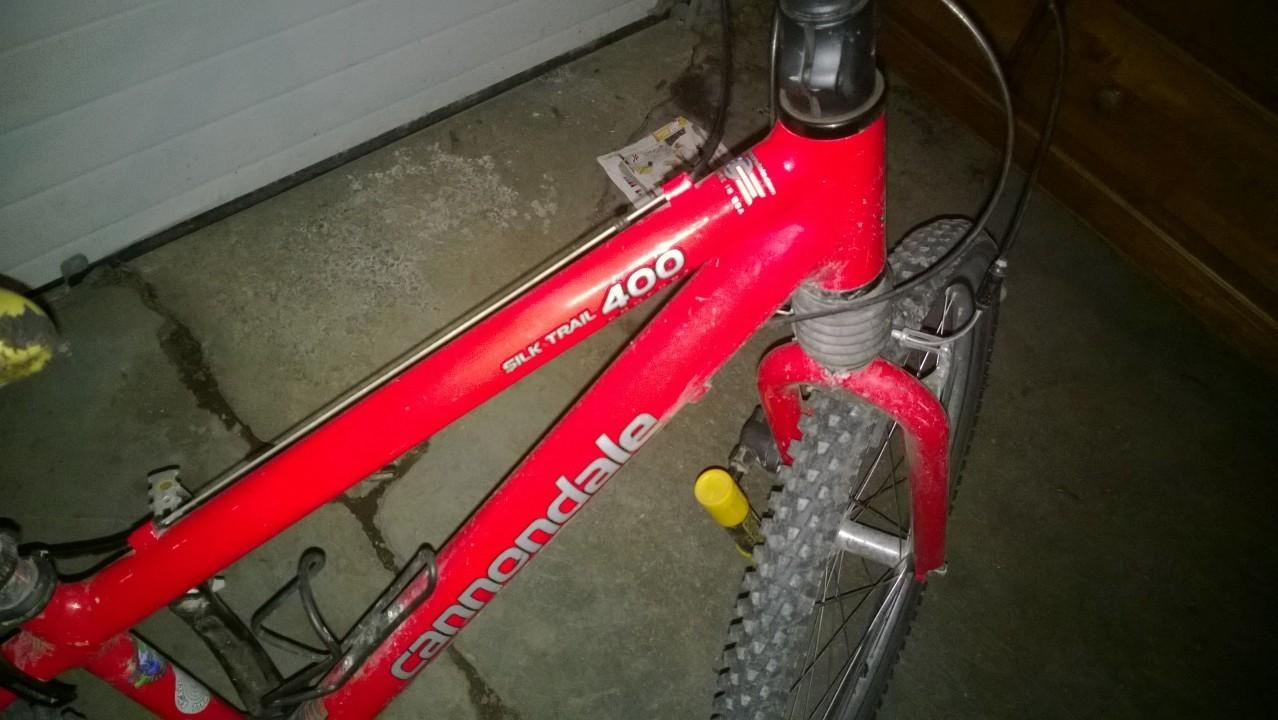 2000 Cannondale Silk Trail 400 Red