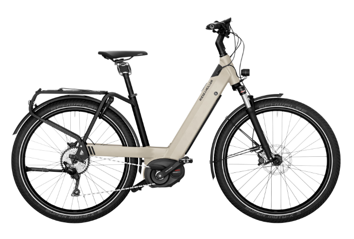 2018 Riese und Müller Nevo GX 56cm Terra Grey Touring HS White