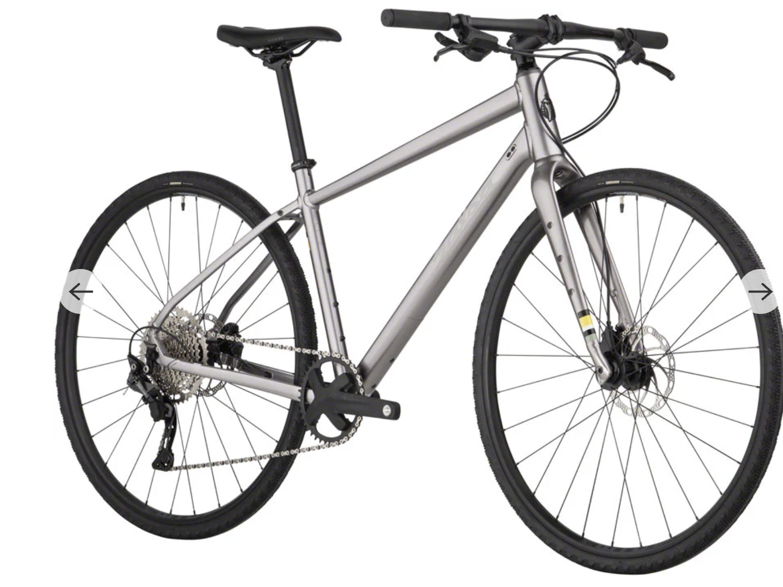 2025 Salsa Journeyer Flat Bar Deore Silver, gray or bare metal