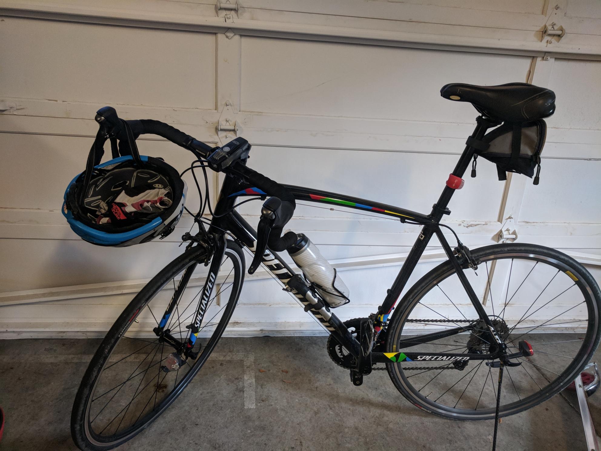 2017 Specialized Allez E5 Elite - Sagan World Champion Edition Black