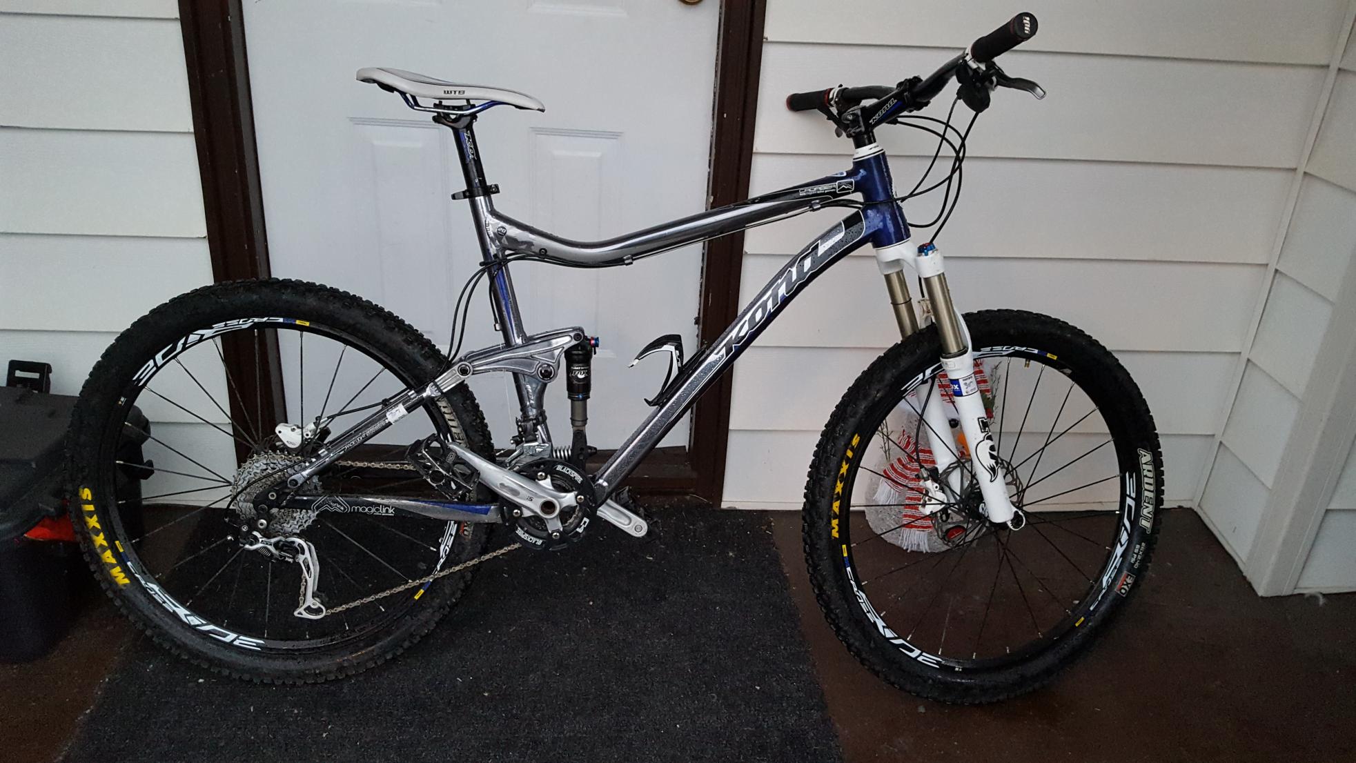 2011 Kona Cadabra Purple and Silver or Gray