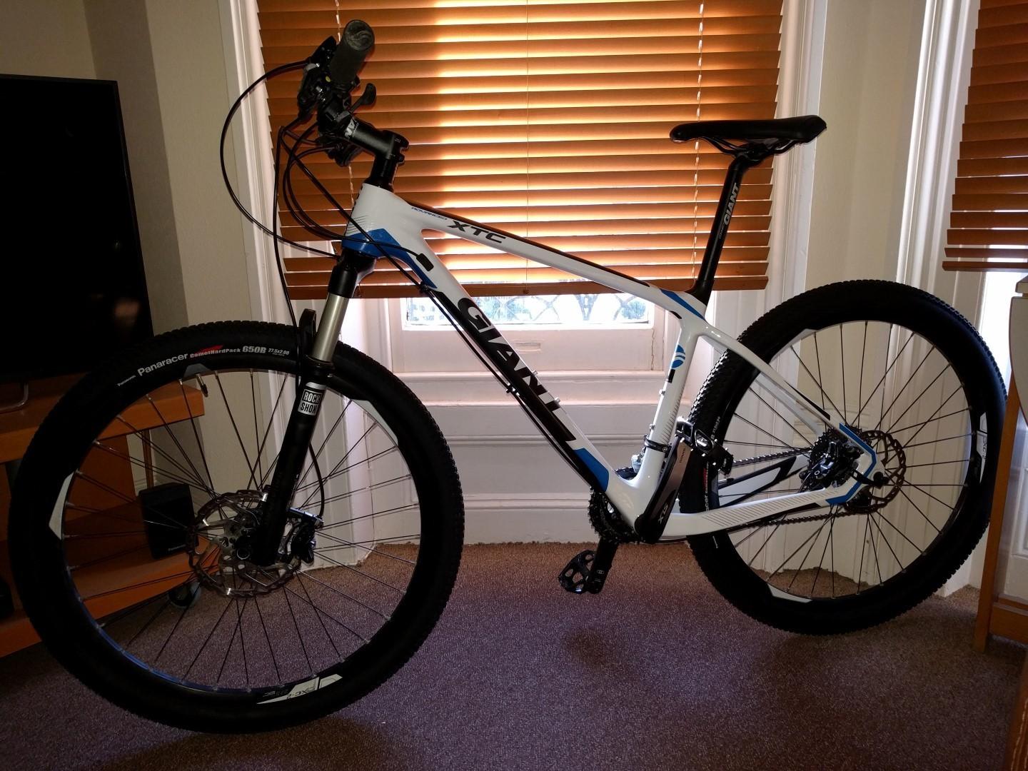 2014 Giant XtC 27.5 2 White