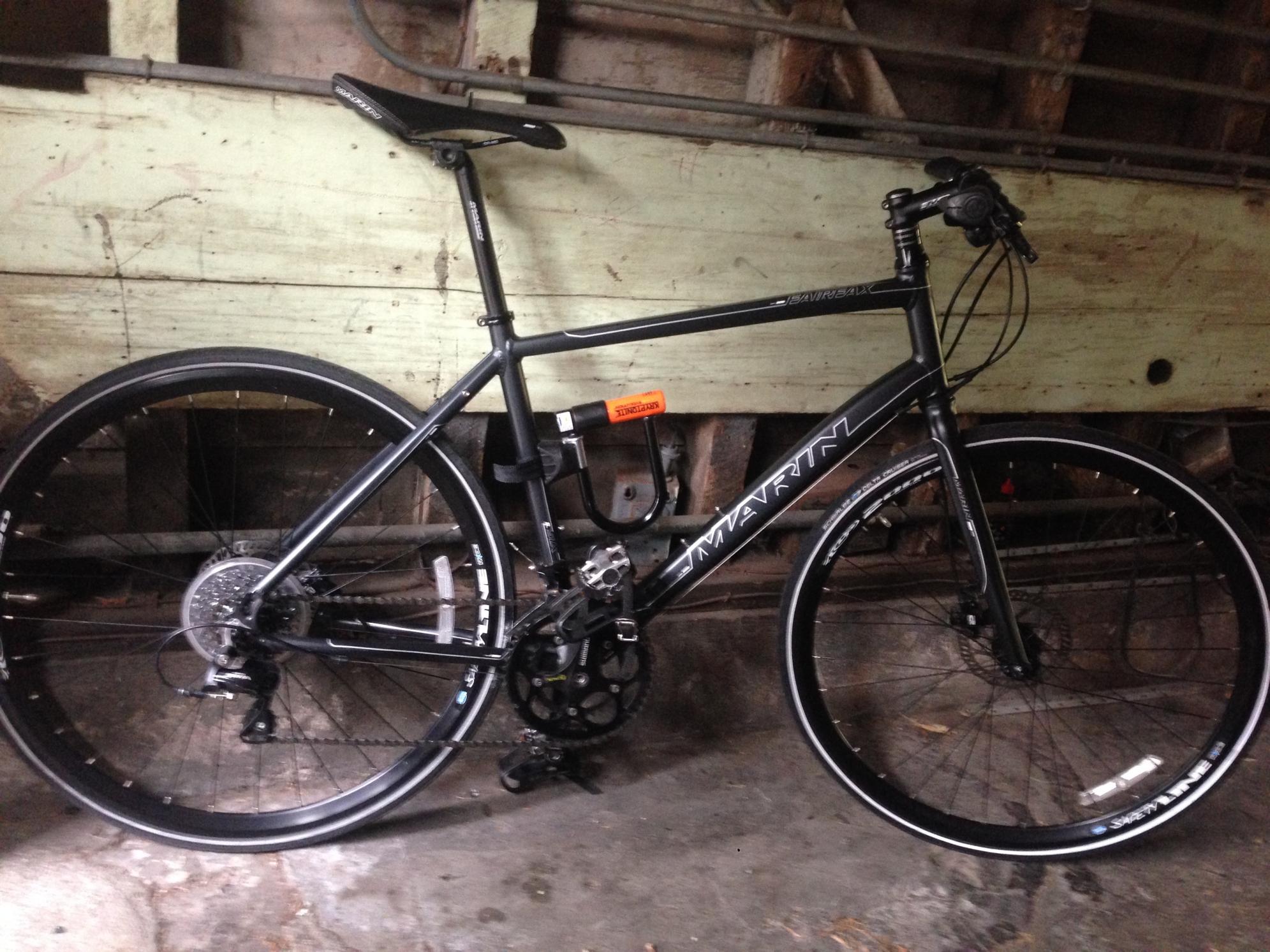 2013 Marin Bikes Fairfax SC6 Black