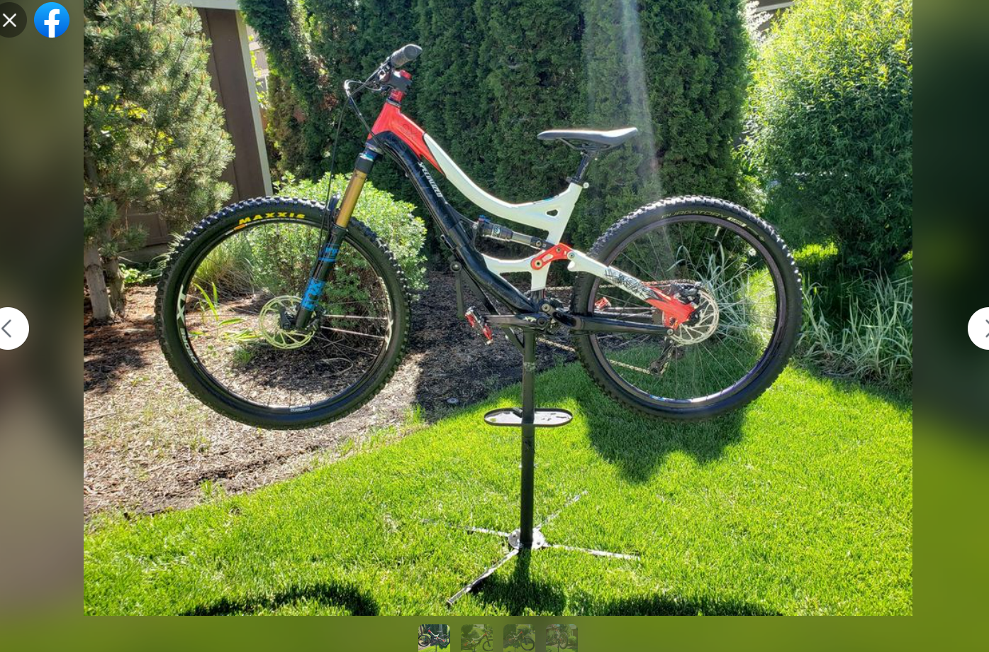 Specialized SX Trail White, Black, and Red
