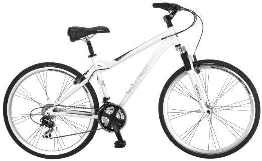 2016 Schwinn Schwinn Men's Network 3.0 700C Wheel Men's Hybrid Bicycle White, 18' Frame size White
