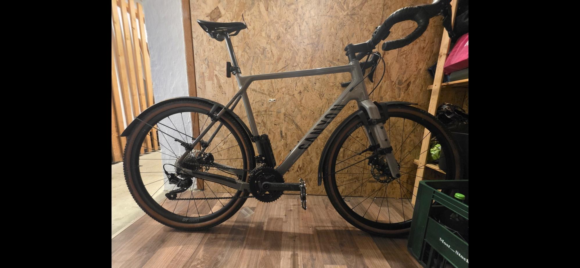 2021 Canyon bicycles Grizl 6 xxl , 2xl , 61 cm Silver, gray or bare metal