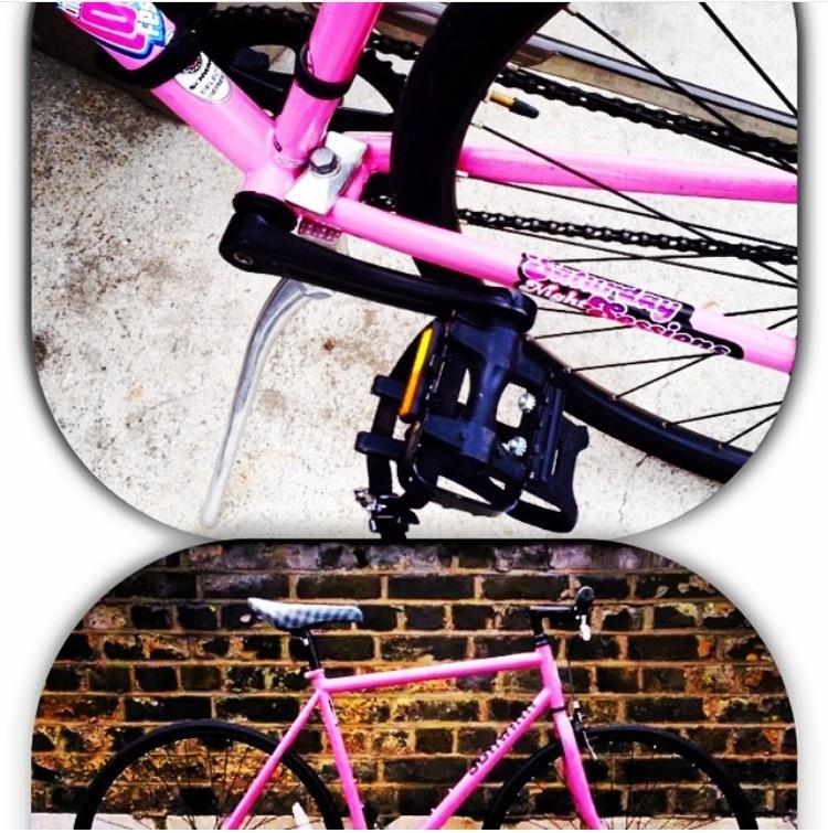 2011 Schwinn Classic Track Frame Pink and Black