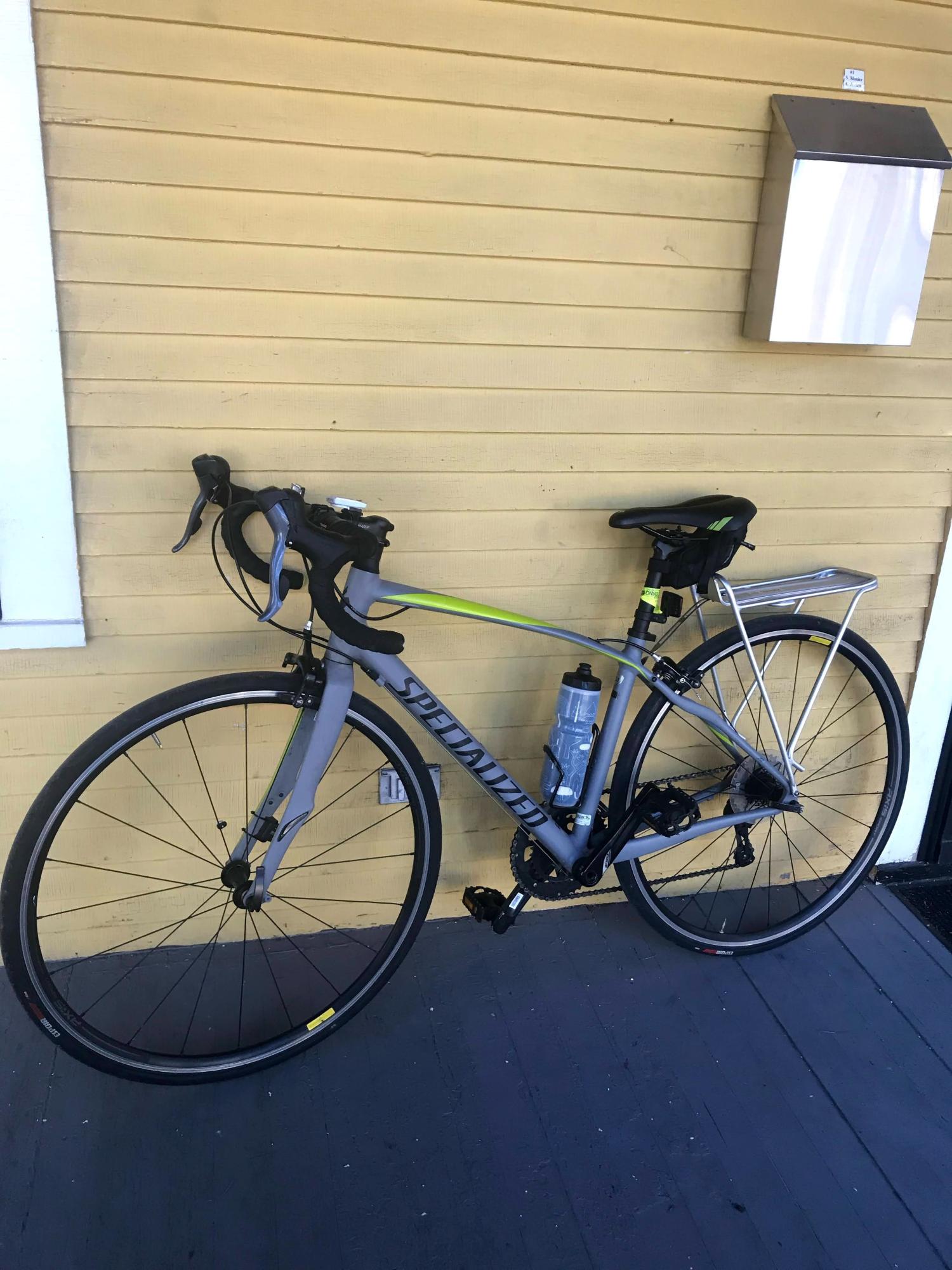 2017 Specialized Dolce Silver, gray or bare metal