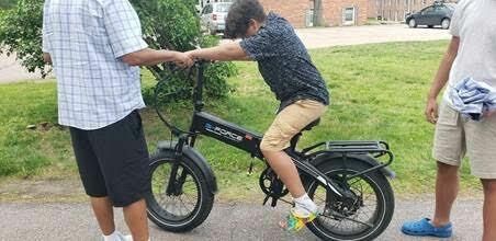 2022 G-Force T-42 Folding Fat Tire Black