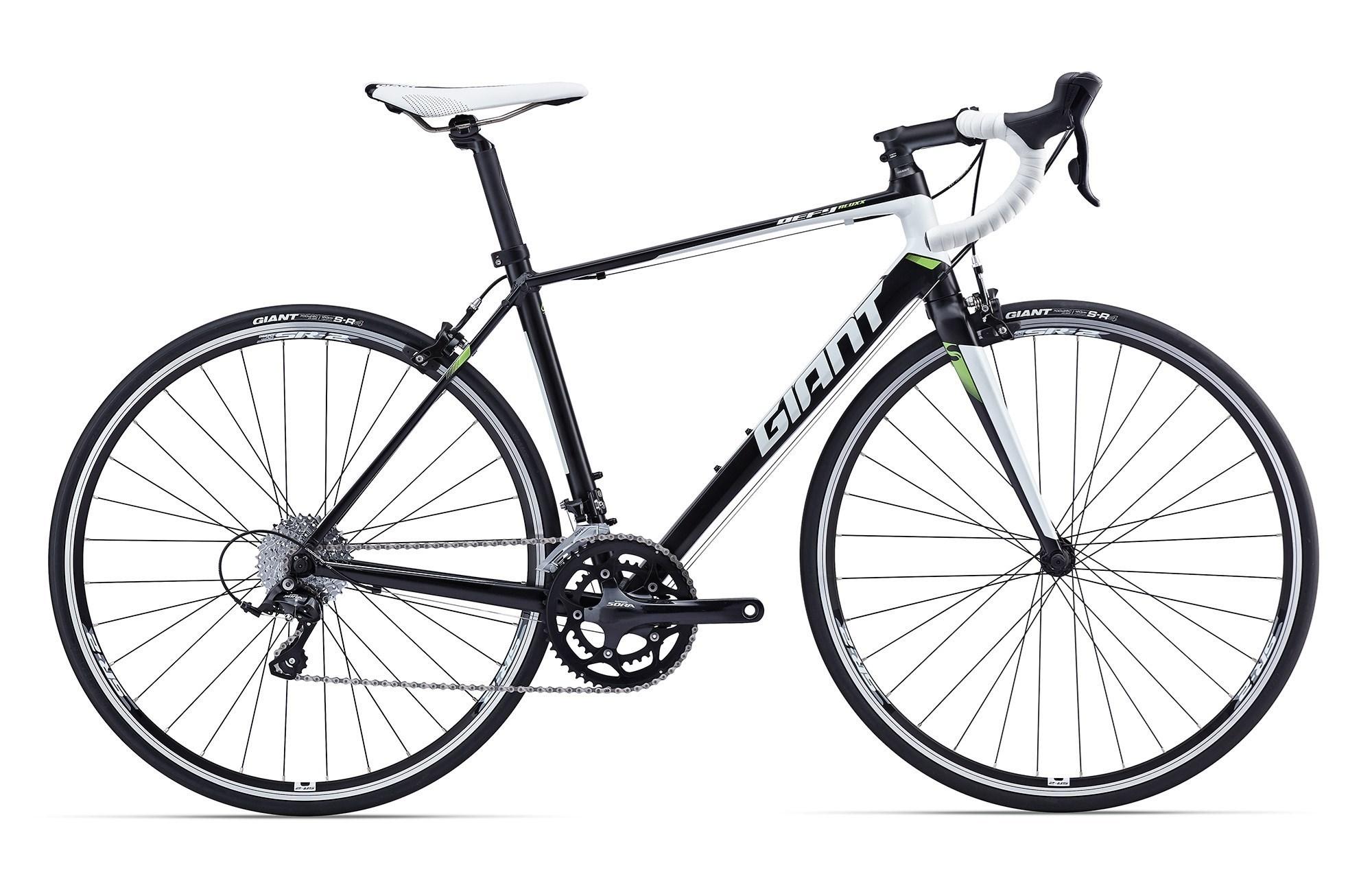 2016 Giant Defy 3 Black, White, and Green
