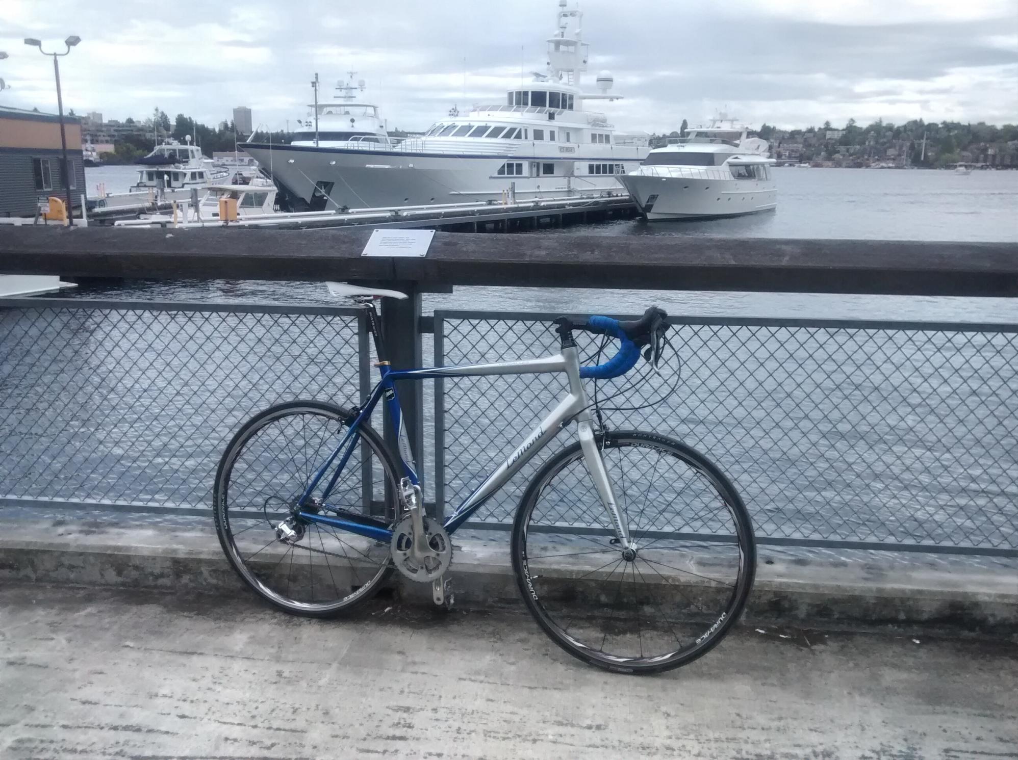 2007 LeMond Racing Cycles Versailles  Silver or Gray and Blue