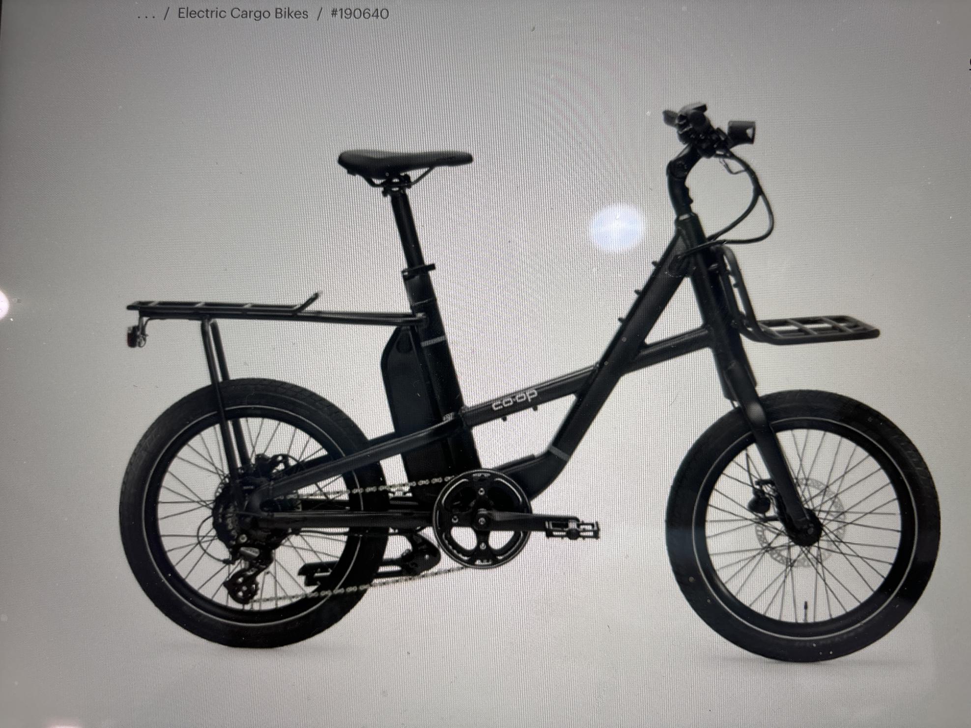 REI Co-op Generation e1.2 electric bike Black