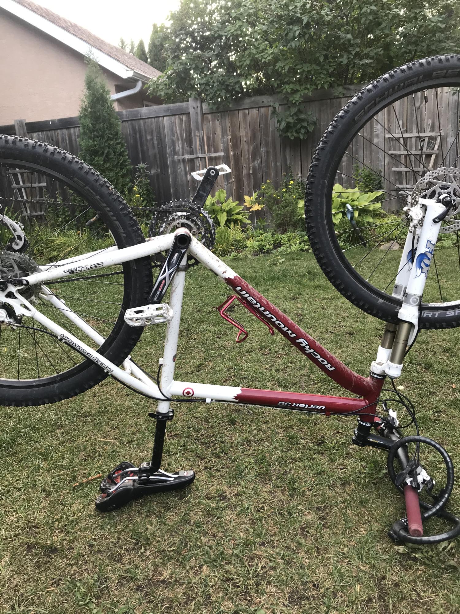 Rocky Mountain Bicycles Mountain White and Red