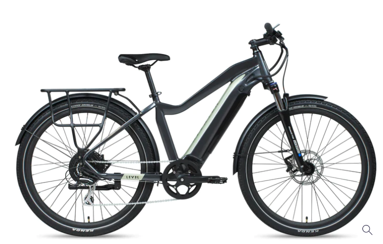 2021 Aventón Level Commuter Ebike - Step Over, Large Black