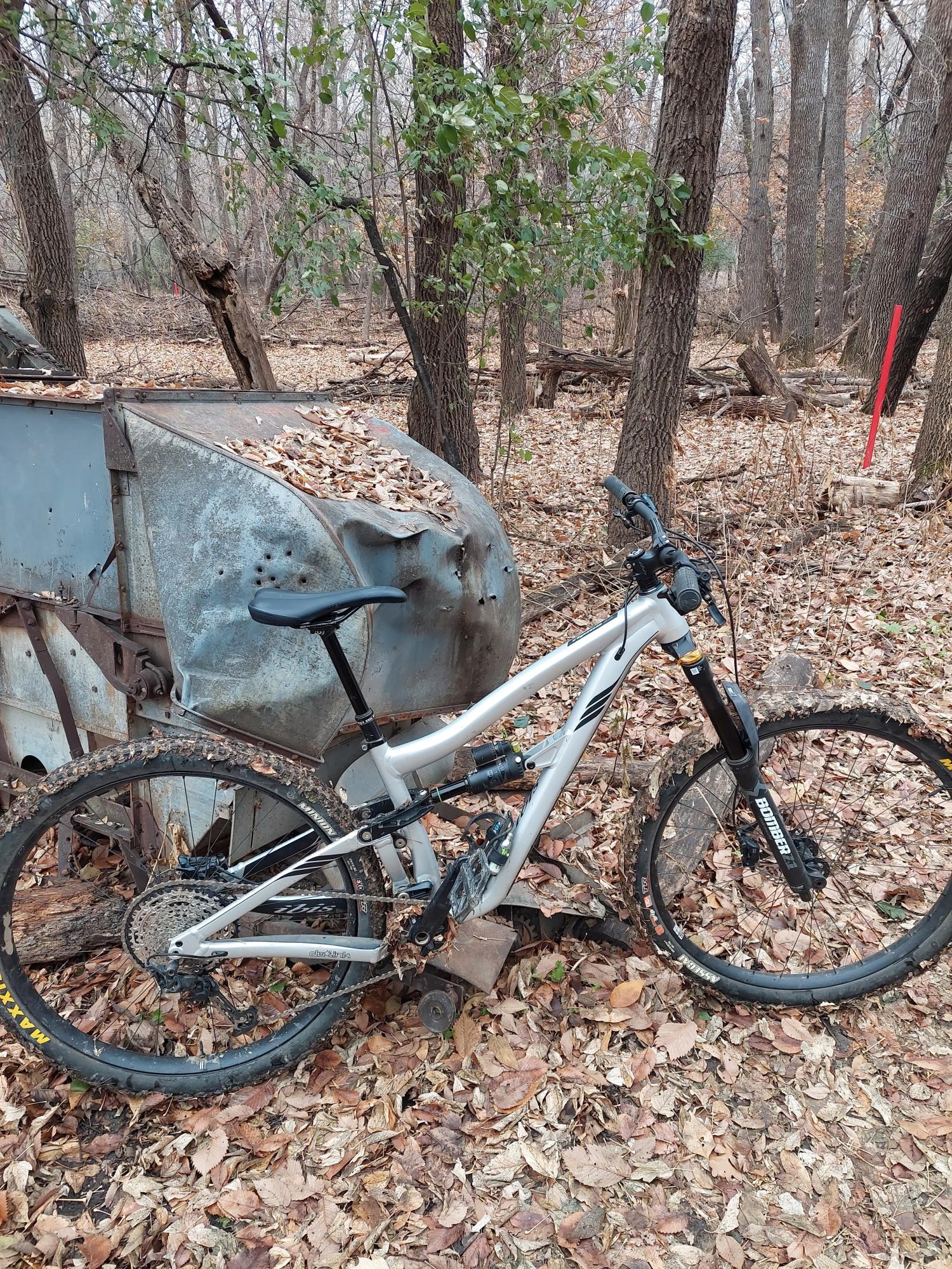 2022 Ibis Ripmo af Silver, gray or bare metal