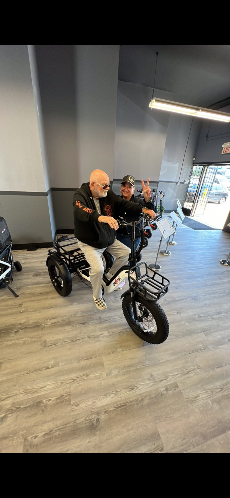 2024 Synergy Triad tricycle White