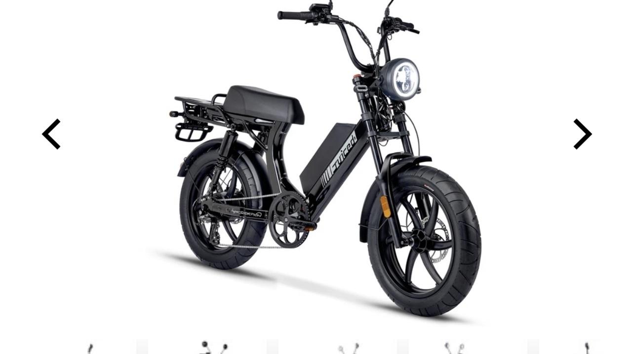 2021 Juiced Bikes Moped Black