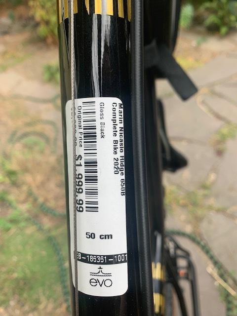 2021 Marin Bikes Nicasio Ridge Black