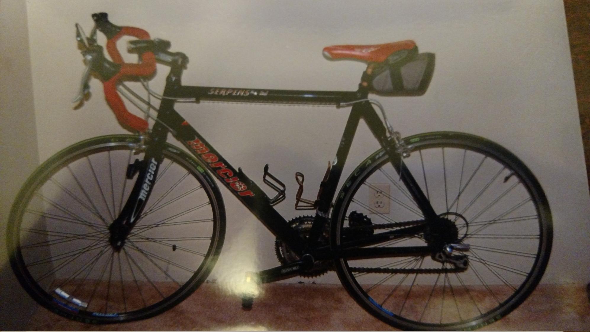 Mercier serpens Black and Red