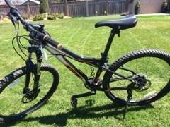 GT Bicycles P1077M150 Black, Silver or Gray, and Orange